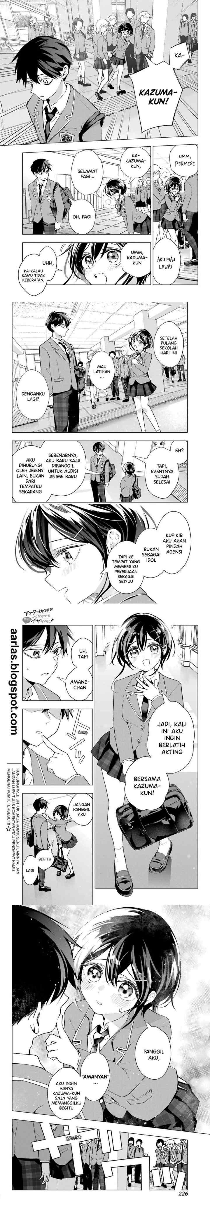 Anta to Osananajimitte dake demo Iyananoni! ~Zekkou kara Hajimaru S-kyuu Bishoujo to no Gakuen Nariagari Seikatsu~ chapter 4 halaman 7