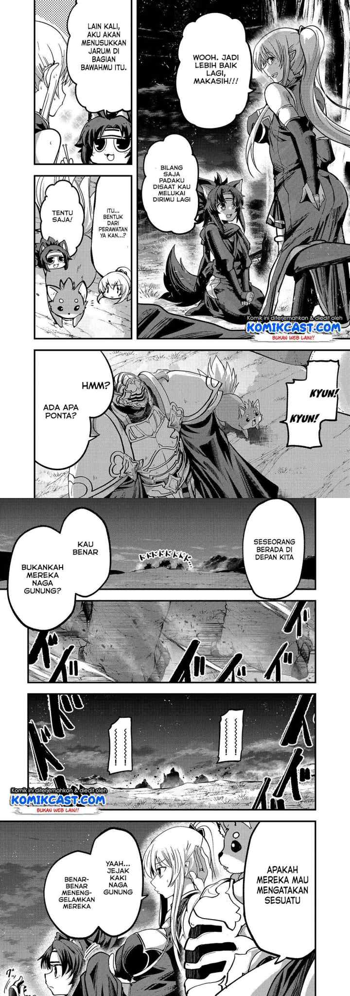 Gaikotsu Kishi-sama, Tadaima Isekai e Odekakechuu chapter 28 halaman 9