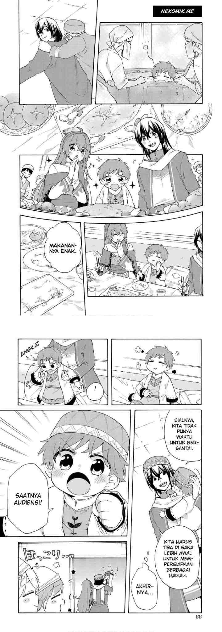 Tada Shiawasena Isekai Kazoku Seikatsu chapter 17 halaman 5