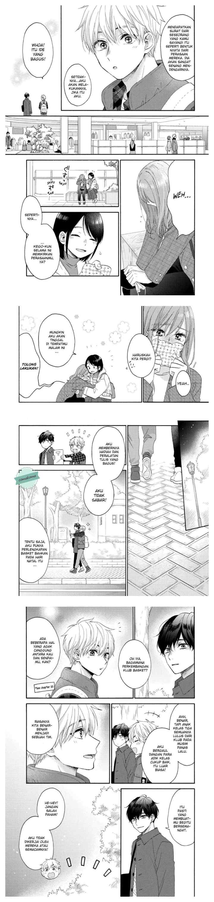 Hananoi-kun to Koi no Yamai chapter 47 halaman 7