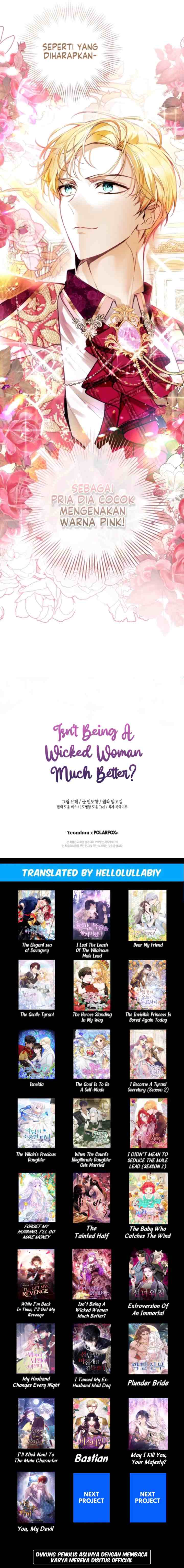 Isn't Being A Wicked Woman Much Better? chapter 35 halaman 14