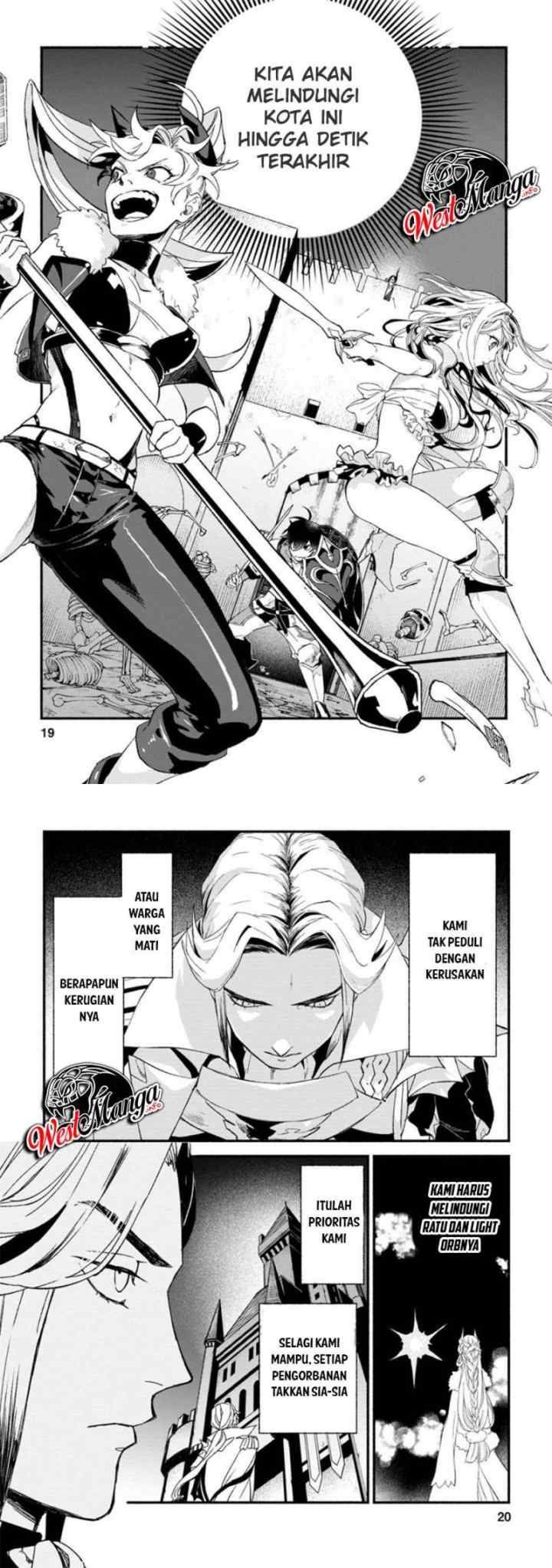 Sono Monban, Saikyou Nitsuki: Tsuihou Sareta Bougyo Ryoku 9999 no Senshi, Outo no Monban Toshite Musou Suru chapter 6 halaman 10