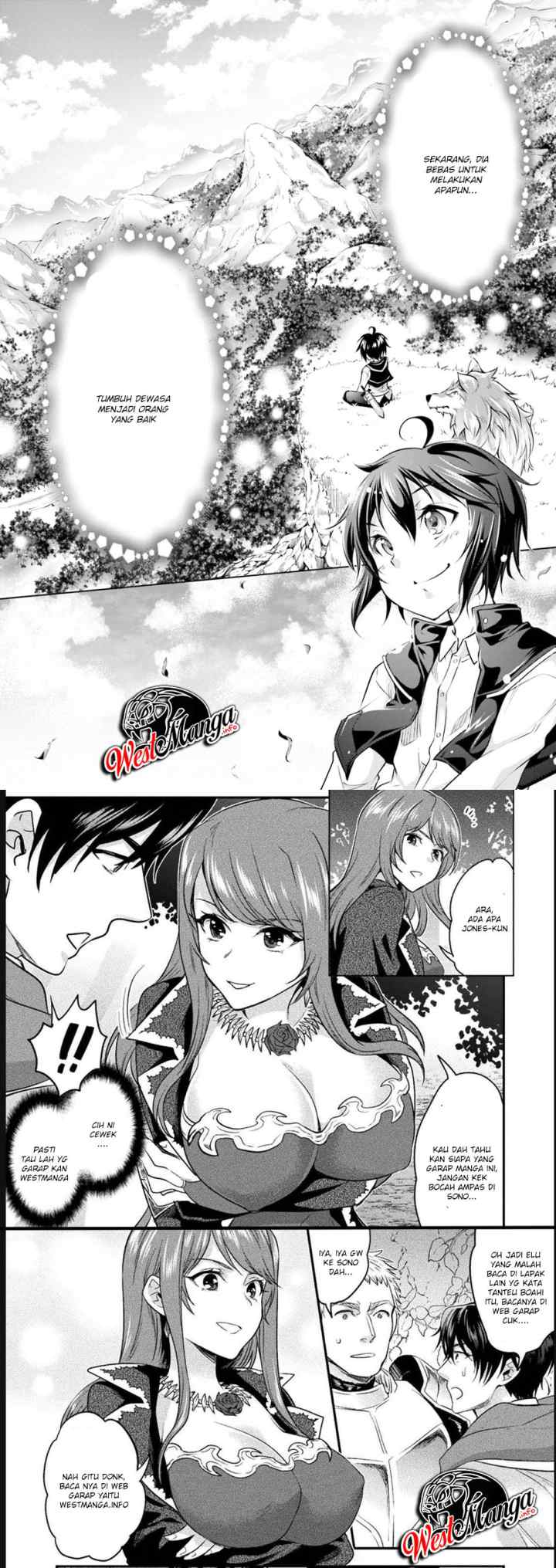 Kamigami ni Sodaterare Shimo no, Saikyou to Naru chapter 1.2 halaman 10