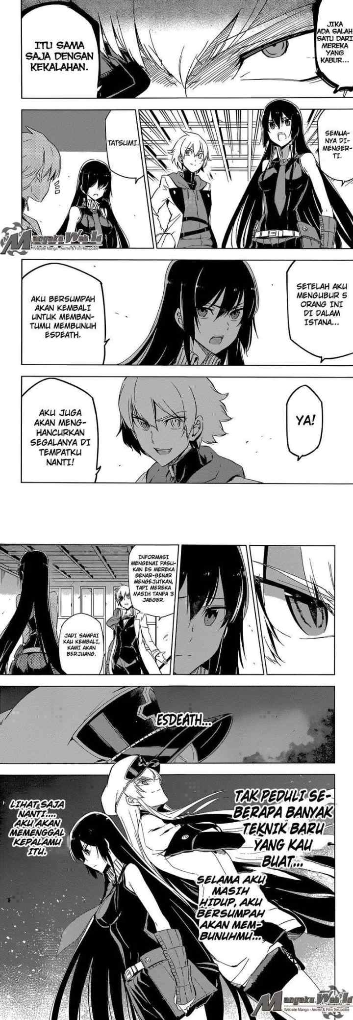 Akame ga Kill! chapter 68 halaman 6