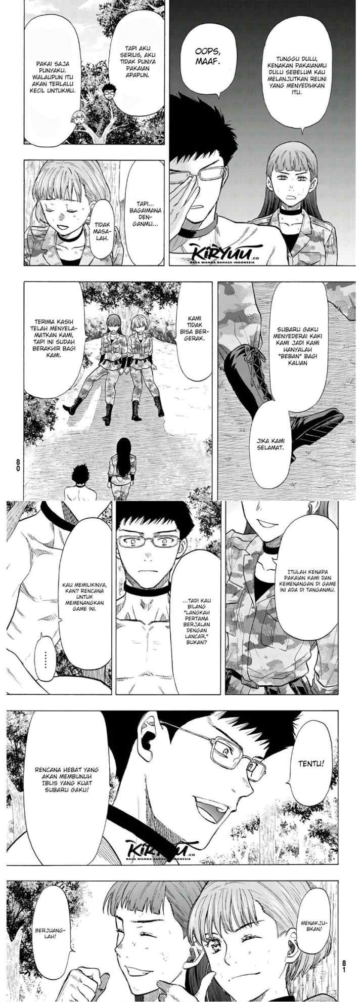 Tomodachi Game chapter 82 halaman 8