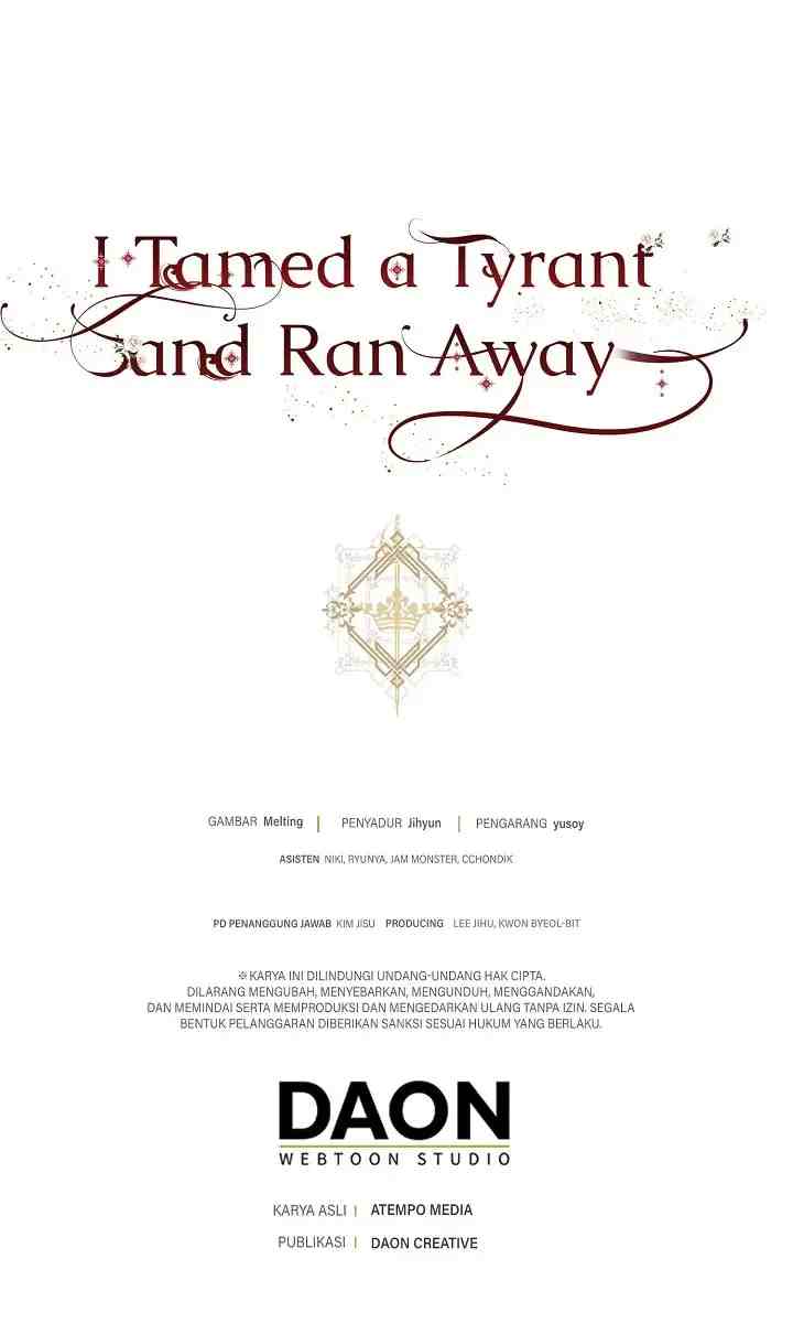 I Tamed a Tyrant and Ran Away chapter 61 halaman 19