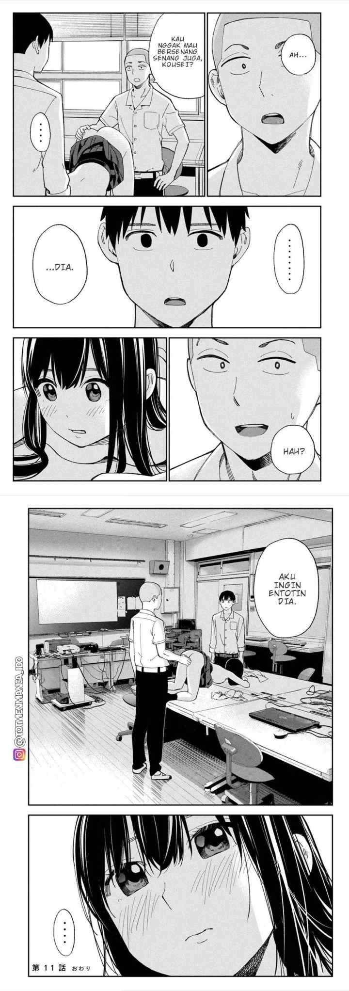 Karami Zakari: Boku no Honto to Kimi no Uso chapter 11 halaman 12