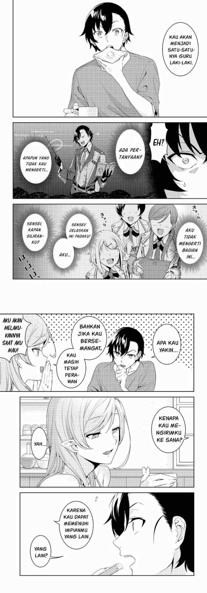Matei Kyoushi to Juuzoku Shoujo no Haitoku Keiyaku chapter 1.1 halaman 5