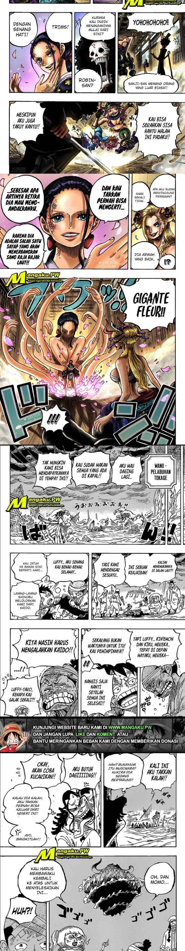 One Piece chapter 1020 halaman 5