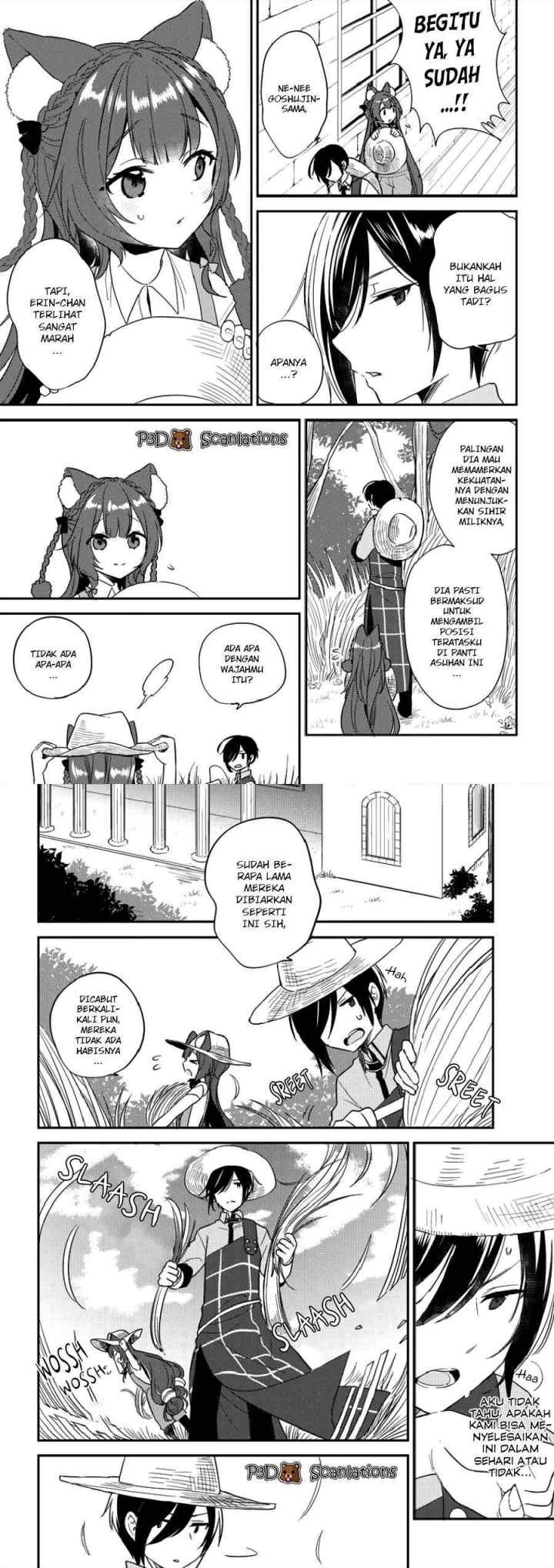 Isekai de Kojiin wo Hiraita kedo, Naze ka Darehitori Sudatou to Shinai Ken chapter 9 halaman 4