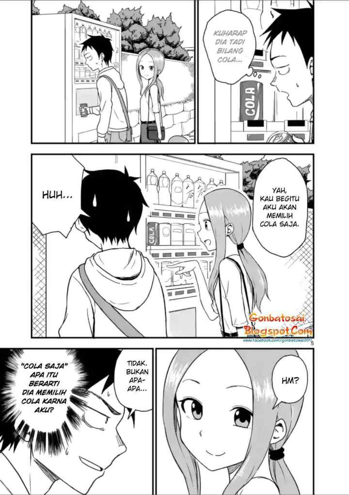 Karakai Jouzu no (Moto) Takagi-san chapter 40 halaman 6