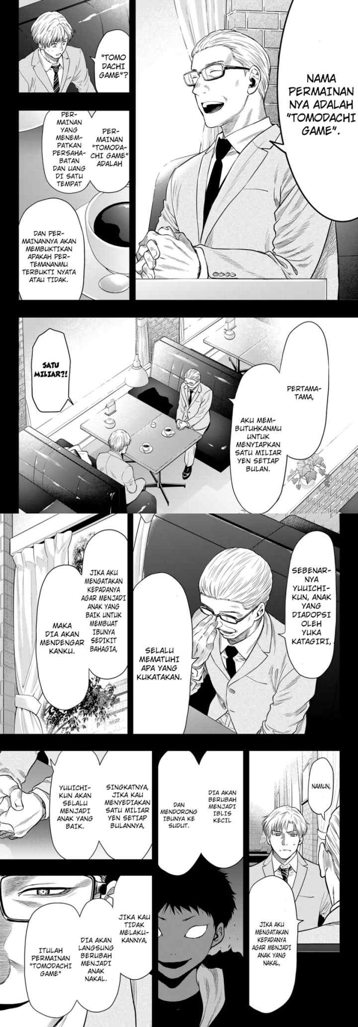Tomodachi Game chapter 100 halaman 9