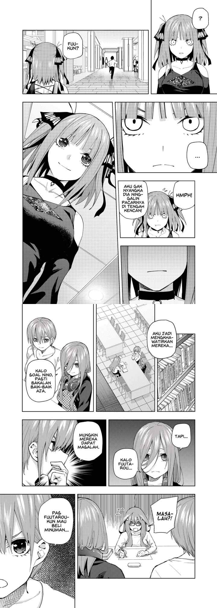 Gotoubun no Hanayome β chapter 3 halaman 8