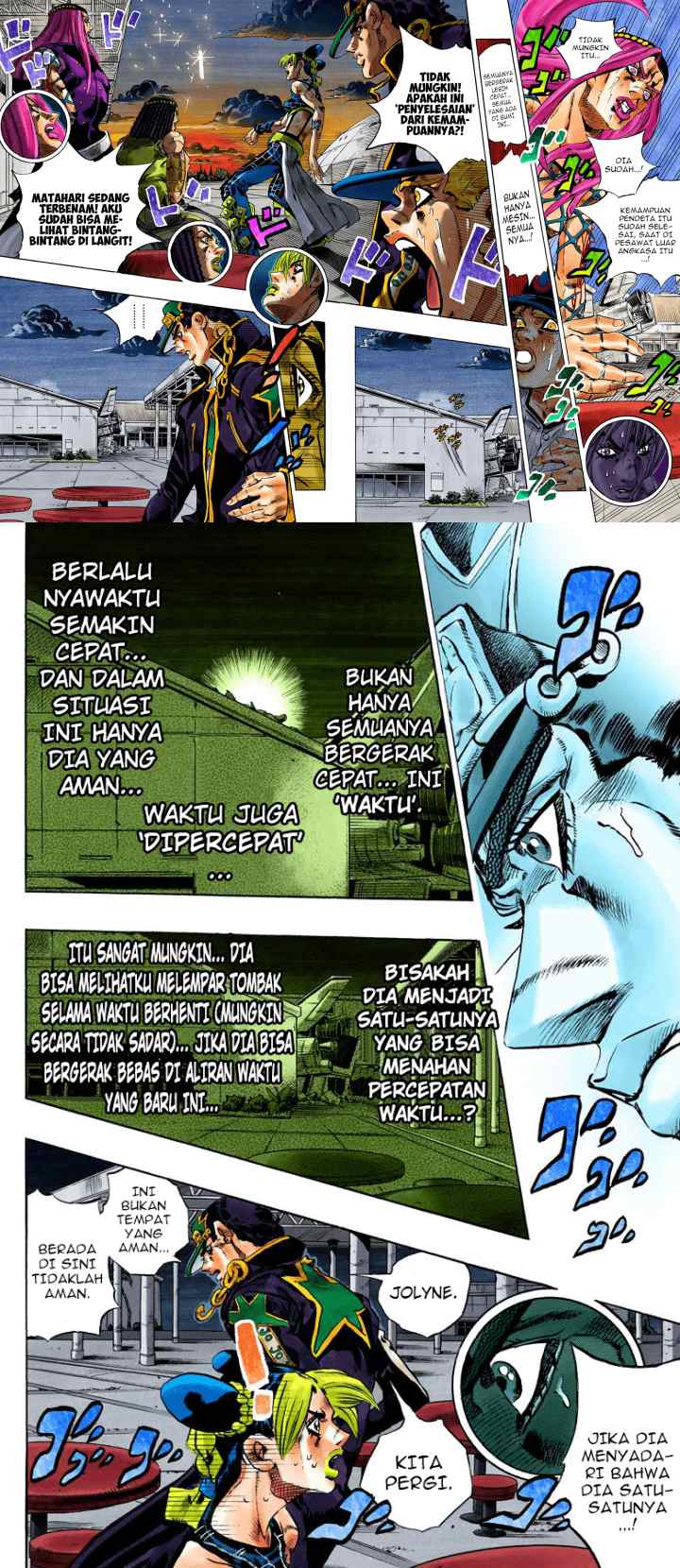 JoJo no Kimyou na Bouken - Stone Ocean chapter 150 halaman 8