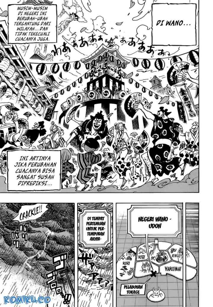 One Piece chapter 958 halaman 9