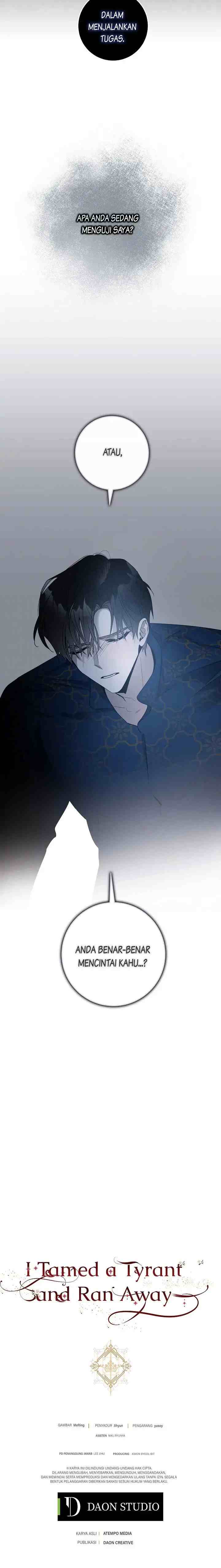 I Tamed a Tyrant and Ran Away chapter 45 halaman 20