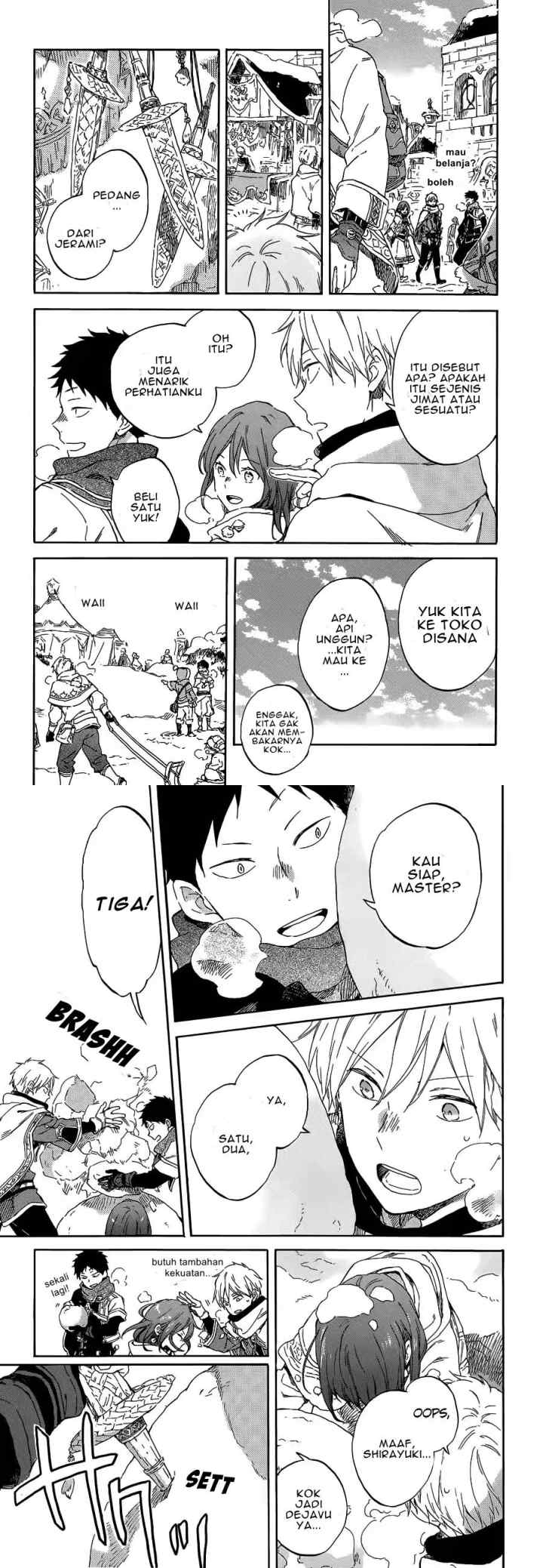 Akagami no Shirayukihime chapter 95 halaman 7