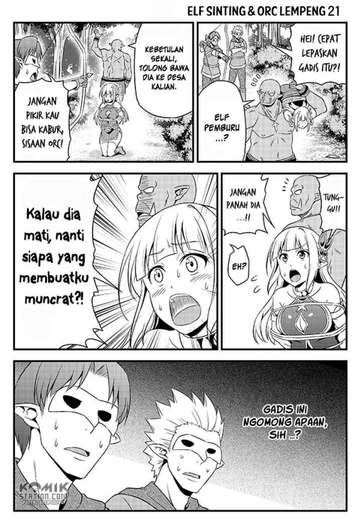 Hentai Elf to Majime Orc chapter 3 halaman 7