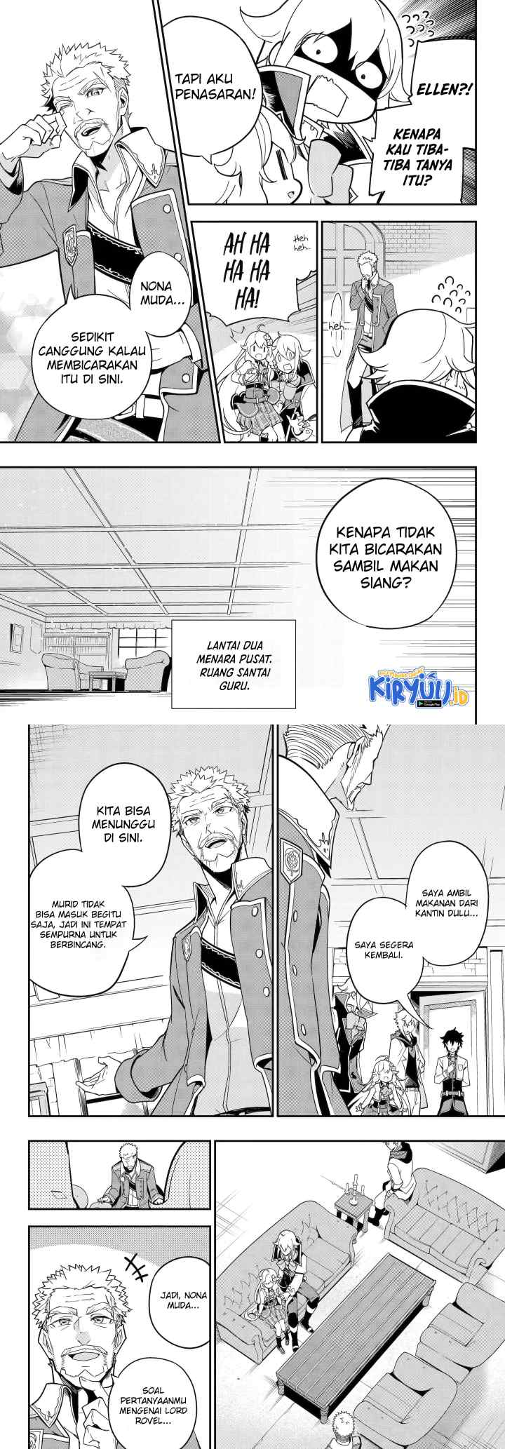 Chichi wa Eiyuu Haha wa Seirei Musume no Watashi wa Tenseisha chapter 44 halaman 8