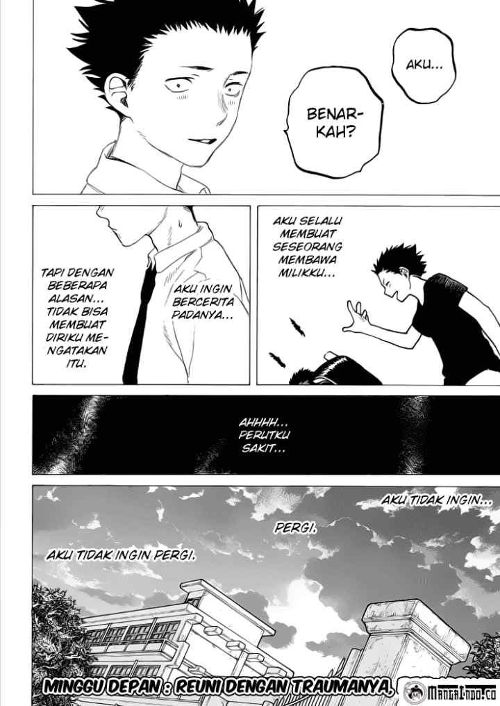 Koe no Katachi chapter 34 halaman 20