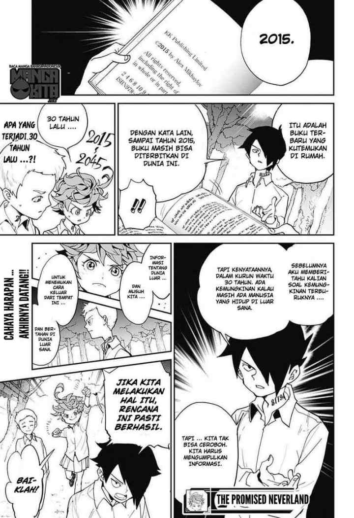 Yakusoku no Neverland chapter 4 halaman 18