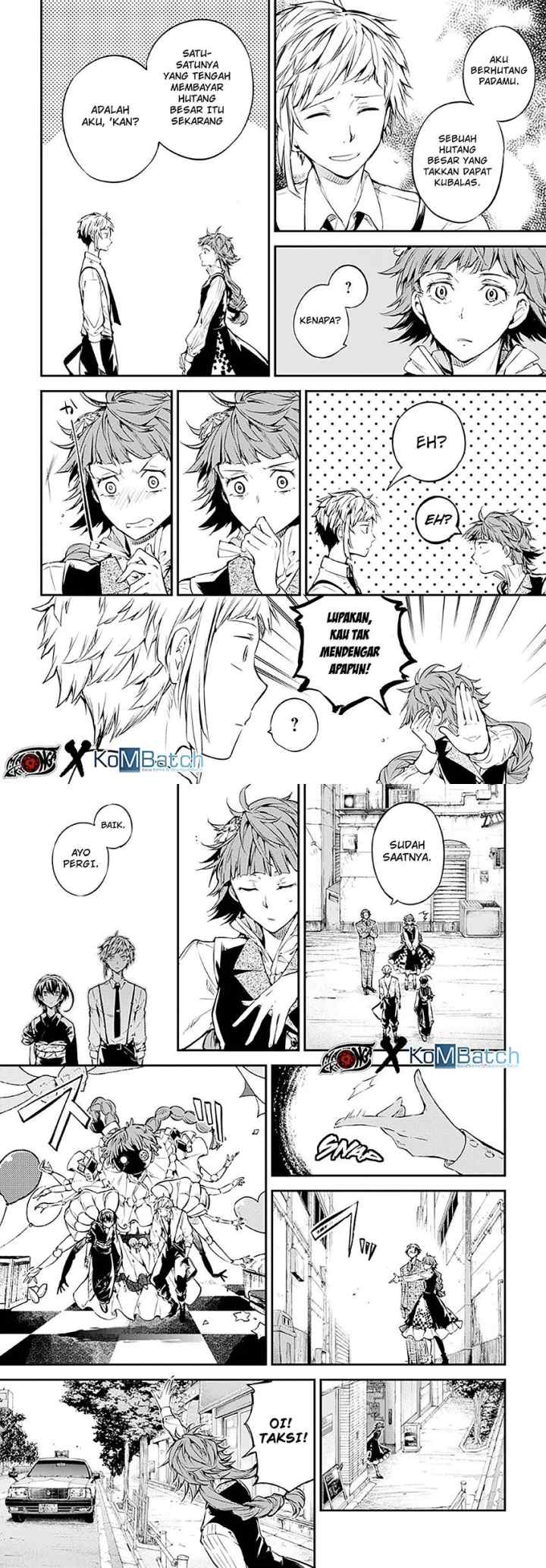 Bungou Stray Dogs chapter 71 halaman 8