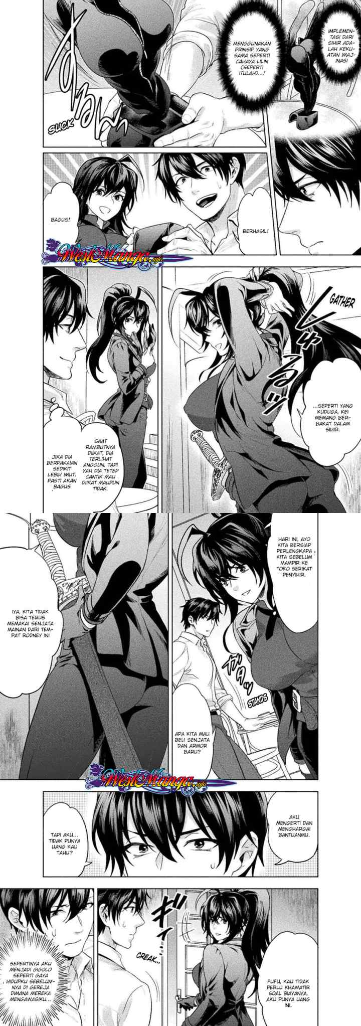 Bijo to Kenja to Majin no Ken chapter 8 halaman 11