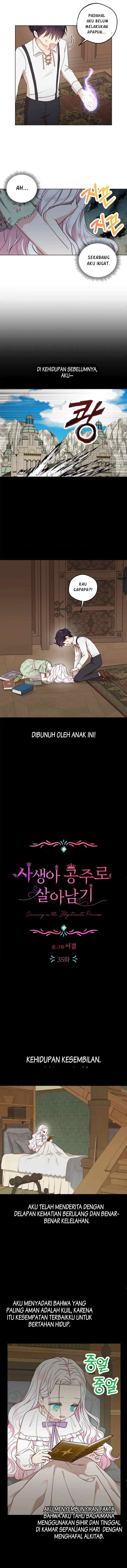 Surviving as an Illegitimate Princess chapter 35 halaman 12