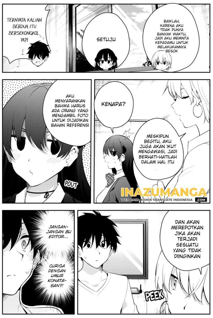 Mishiranu Joshikousei ni Kankensareta Mangaka no Hanashi chapter 42 halaman 6