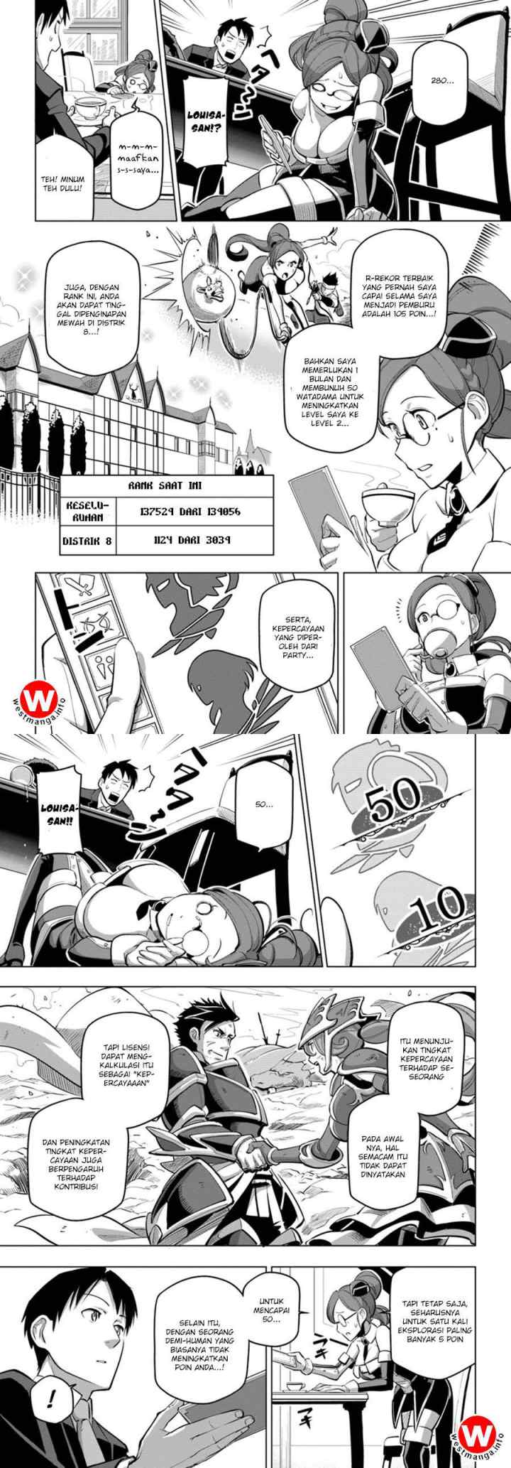Sekai Saikyou no Kouei: Meikyuukoku no Shinjin Tansakusha chapter 5 halaman 6