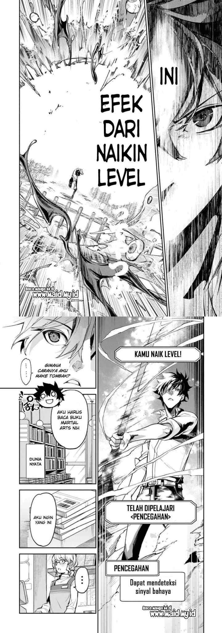 Isekai de Cheat Skill wo te ni Shita ore wa, Genjitsu Sekai wo mo Musou Suru ~Level Up wa Jinsei wo Kaeta~ chapter 3 halaman 8