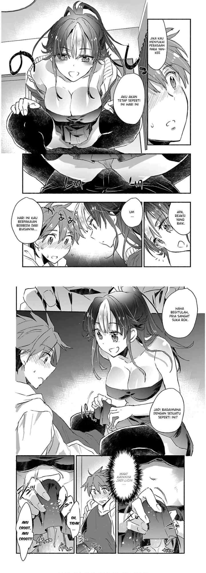 Yankee Musume ni Natsukarete Kotoshi mo Juken ni Shippai Shisou Desu chapter 6 halaman 12