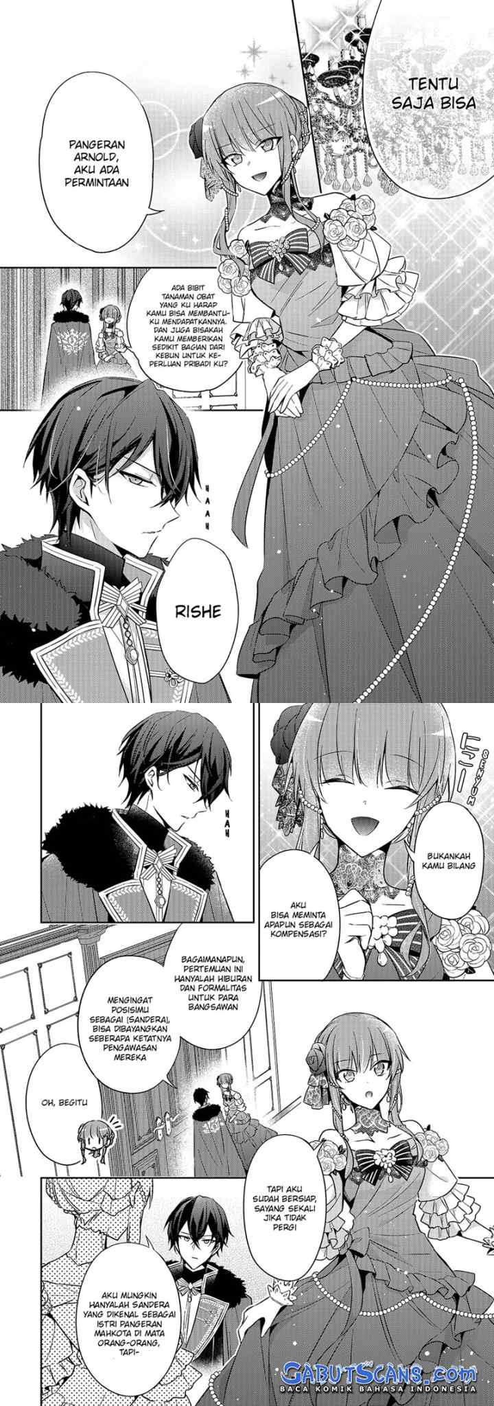 The Villainess Wants to Enjoy a Carefree Married Life in a Former Enemy Country in Her Seventh Loop! chapter 5 halaman 6