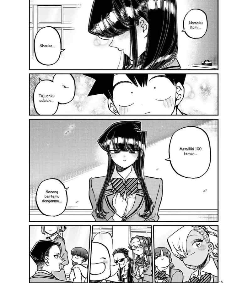 Komi-san wa Komyushou Desu chapter 325 halaman 15