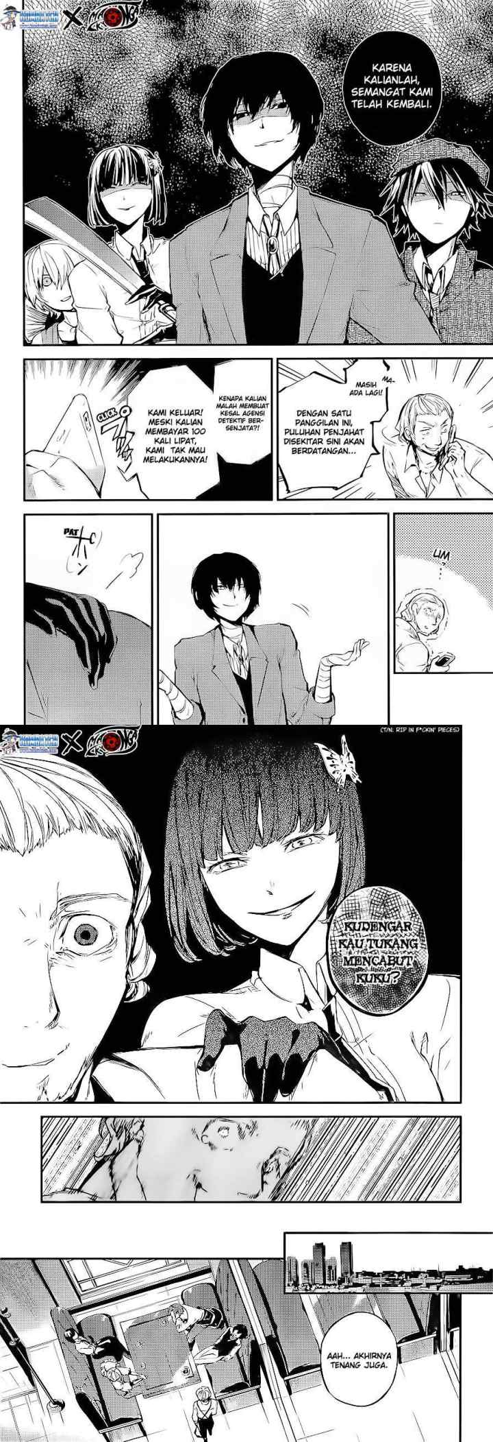 Bungou Stray Dogs chapter 38 halaman 9