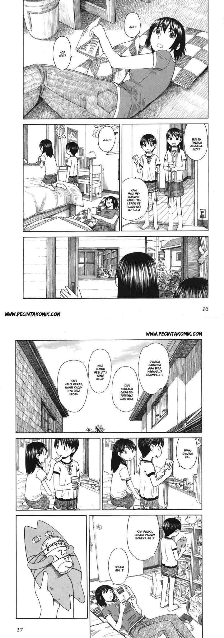 Yotsuba to! chapter 42 halaman 9