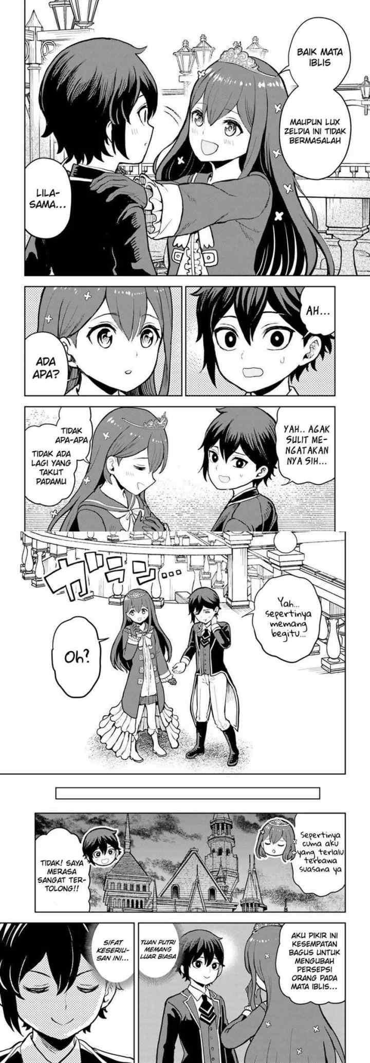 Magan no Akuyaku ni Tenseishita node Oshi Chara wo Mimamoru Mob wo Mezashimasu chapter 9.1 halaman 6