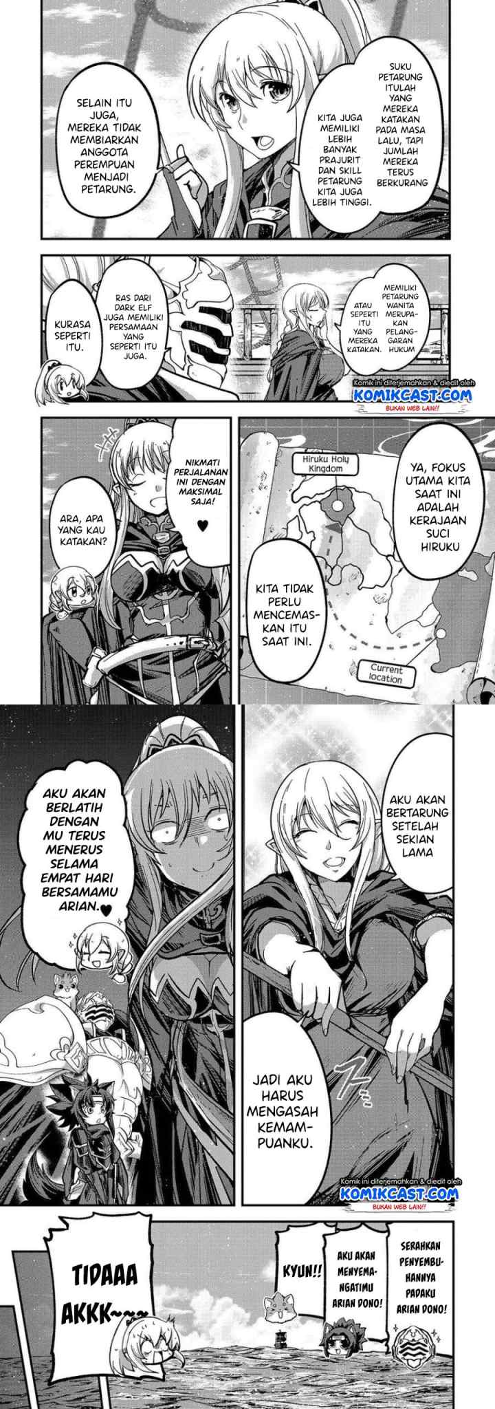 Gaikotsu Kishi-sama, Tadaima Isekai e Odekakechuu chapter 35 halaman 9