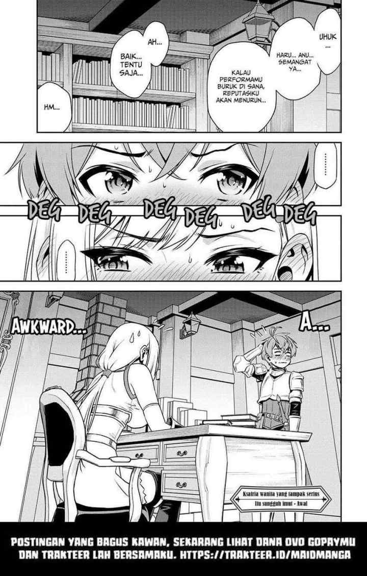 Toshiue Elite Onna Kishi Ga Boku No Mae De Dake Kawaii chapter 9.1 halaman 13