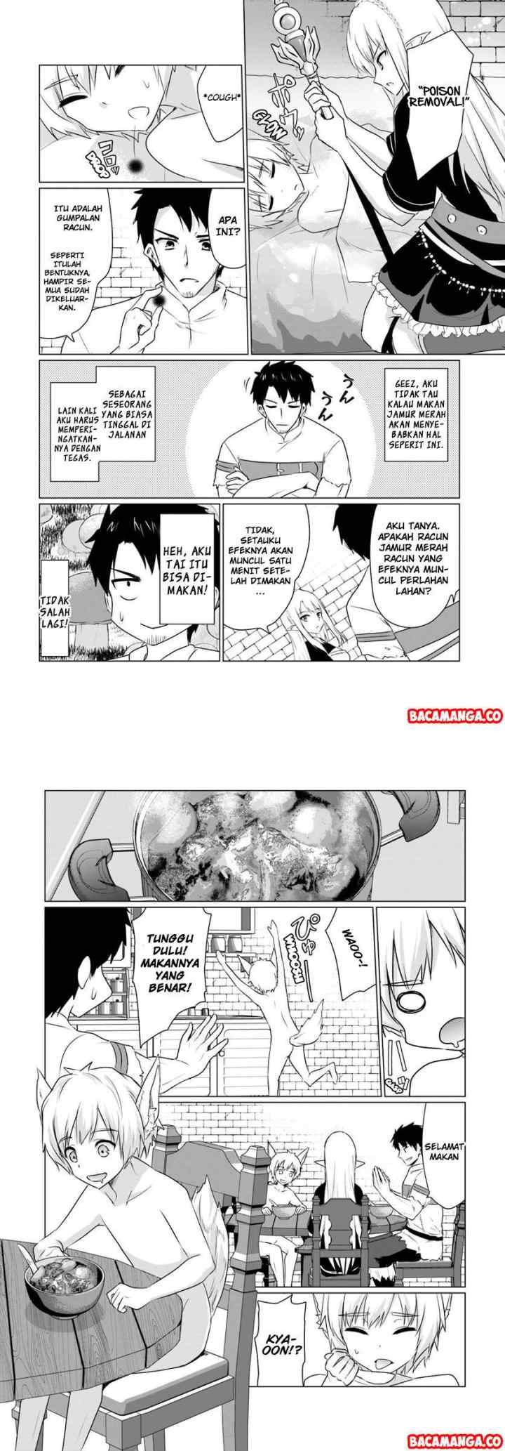 Homeless Tensei: Isekai De Jiyuu Sugiru Majutsu Jisoku Seikatsu chapter 5.2 halaman 4