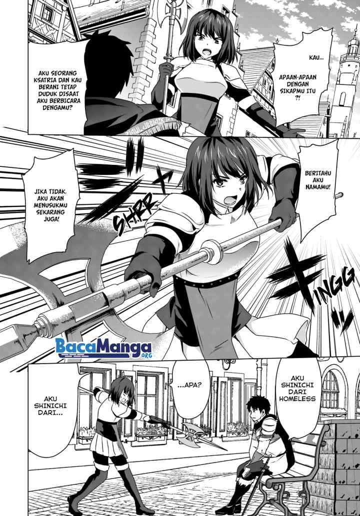 Homeless Tensei: Isekai De Jiyuu Sugiru Majutsu Jisoku Seikatsu chapter 9.1 halaman 9
