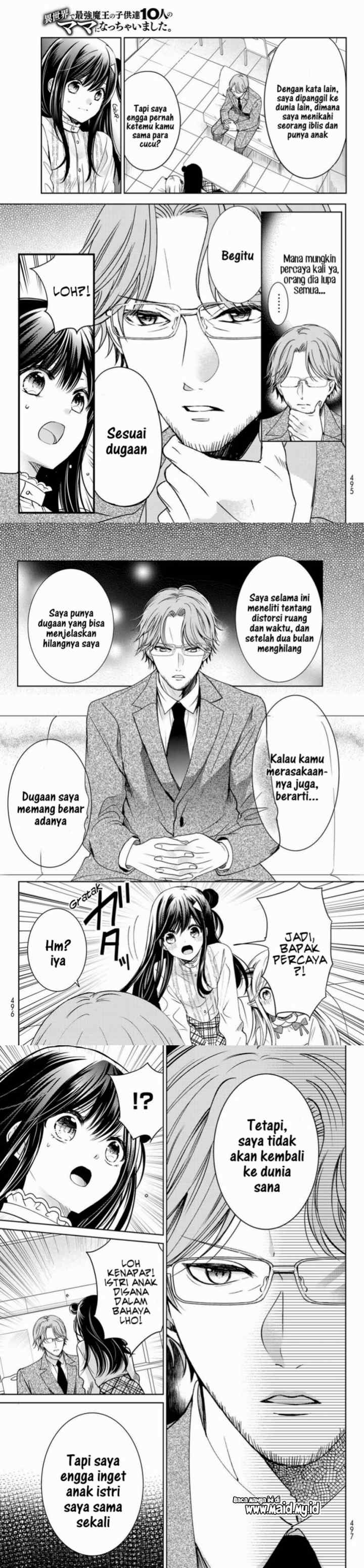 Isekai de Saikyo Mao no Kodomotachi no Mama ni Natchaimashita chapter 22 halaman 9