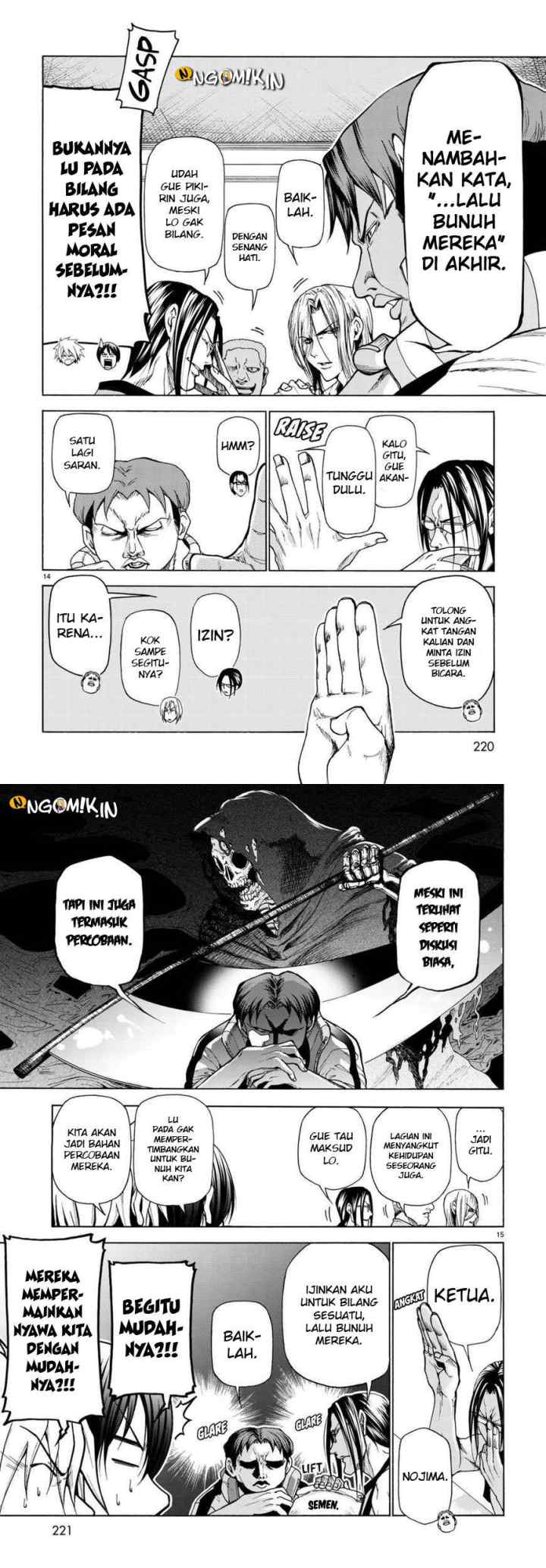 Grand Blue chapter 36.5 halaman 8