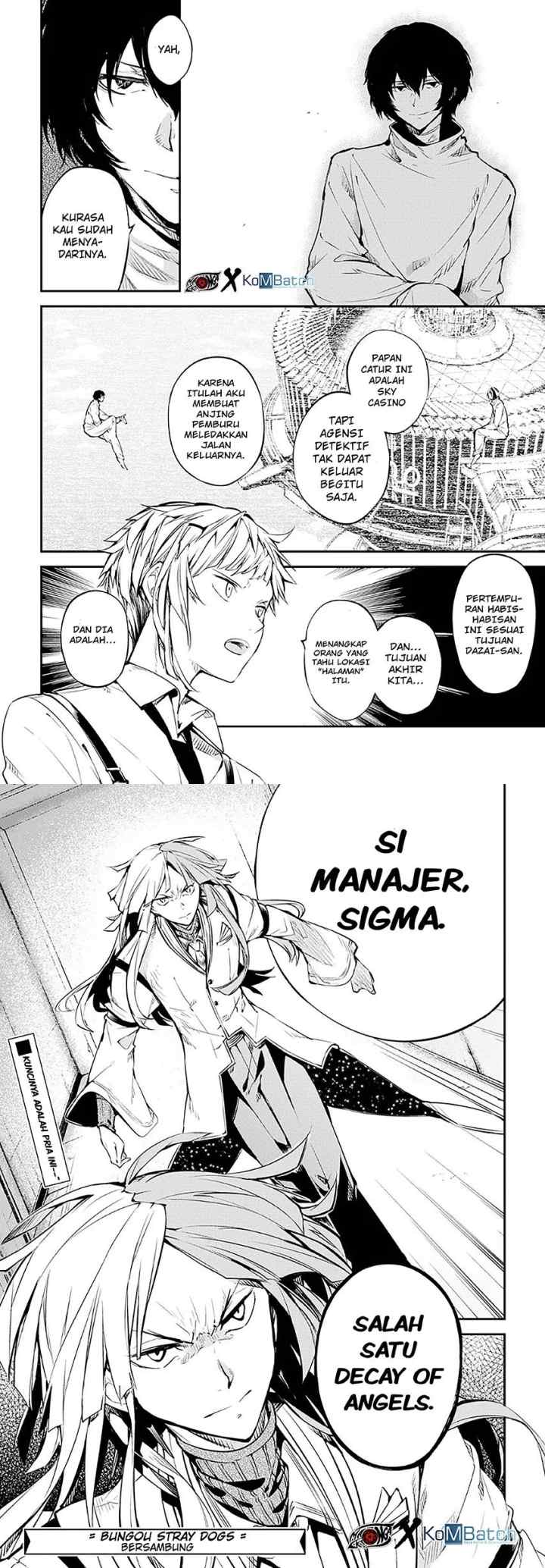 Bungou Stray Dogs chapter 72 halaman 17