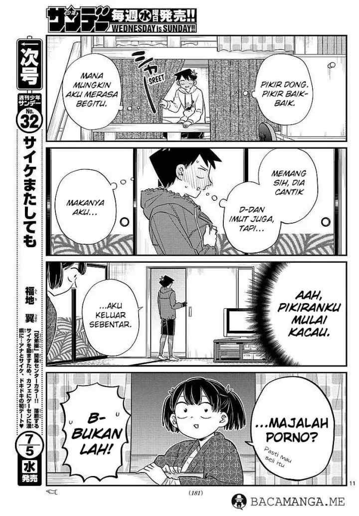 Komi-san wa Komyushou Desu chapter 85 halaman 4