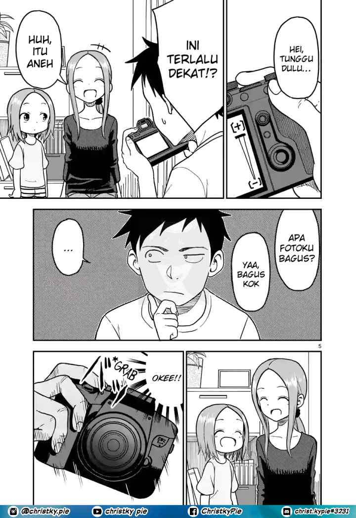 Karakai Jouzu no (Moto) Takagi-san chapter 92 halaman 5