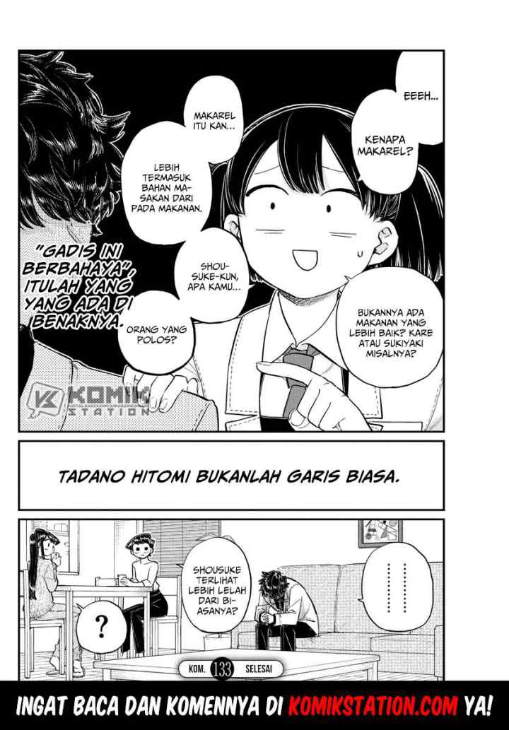 Komi-san wa Komyushou Desu chapter 133 halaman 20