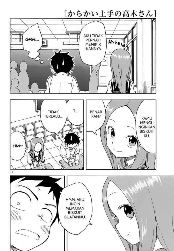 Karakai Jouzu no Takagi-san chapter 88 halaman 13
