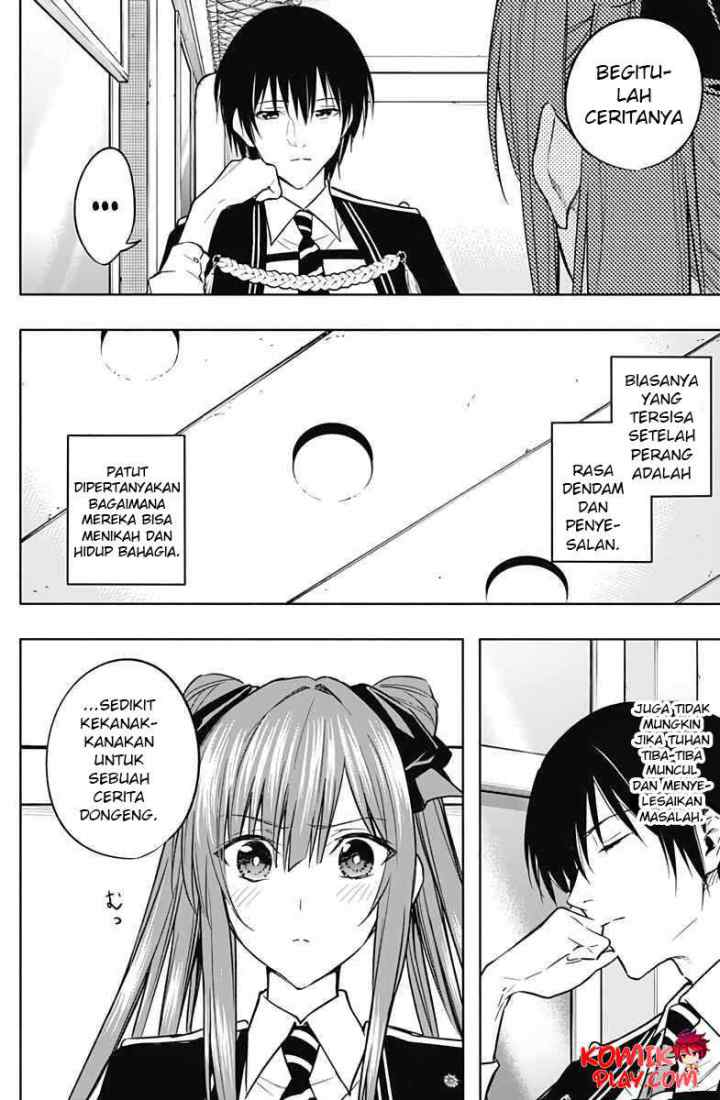 Ouritsu Mahou Gakuen no Saika Sei: Slum Agari no Saikyou Mahoushi, Kizoku darake no Gakuen de Musou suru chapter 36 halaman 12