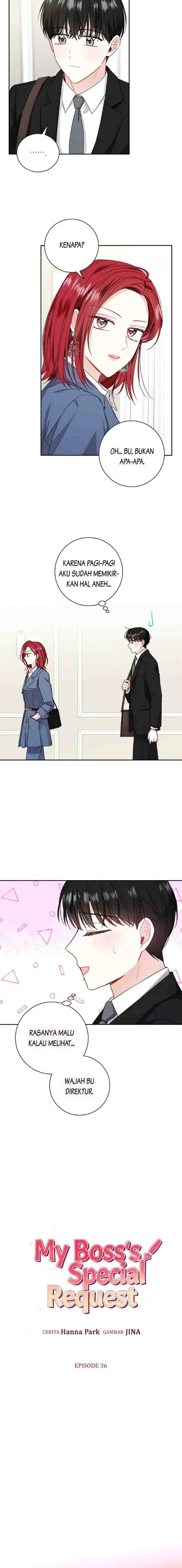 My Boss's Special Request chapter 36 halaman 7